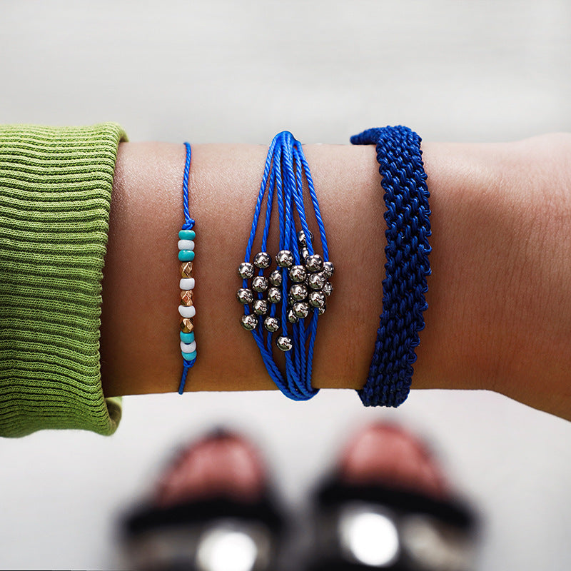 Handwoven Thread Bracelet Set –Fun & Stackable - StarMeez