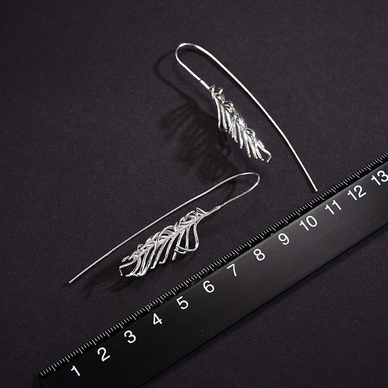 Whispering Fern Earrings – Nature-Inspired Elegance - StarMeez