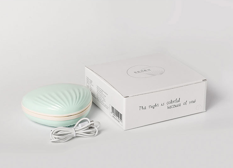 Luminous Shell Rainbow Projector – Create a Dreamy Glow Anywhere - StarMeez